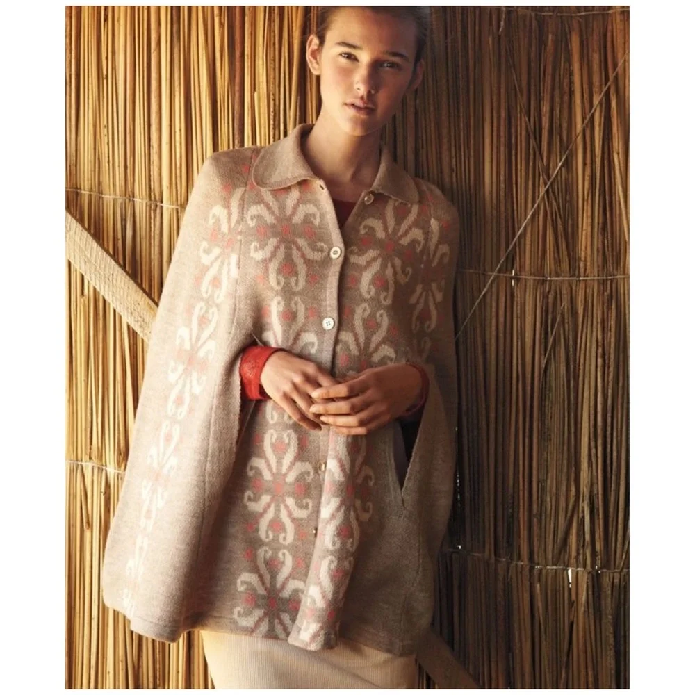 Anthro “Flowering Pompona Cape” by Madchen - Picture 10 of 16